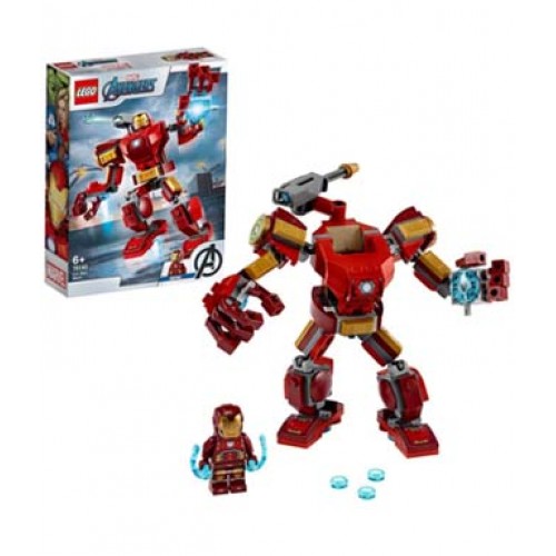 LEGO Super Heroes Marvel Avengers Iron Man Mech With Minifigure Pilot - 76140